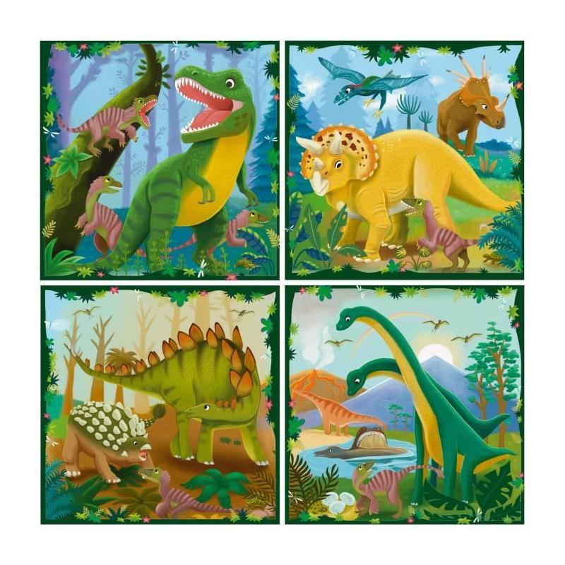 Puzzle UP! Les dinosaures - Pour les petits dès 4 ans