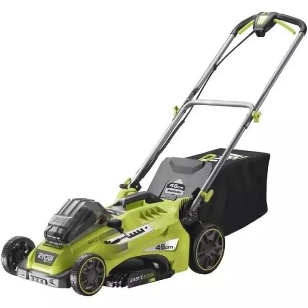 RYOBI - Tondeuse 36V MAXPOWER Power Assist™ Brushless - Ø coupe 46 cm - ramassage/mulching + batterie 5 Ah & charg. - RLM36X4