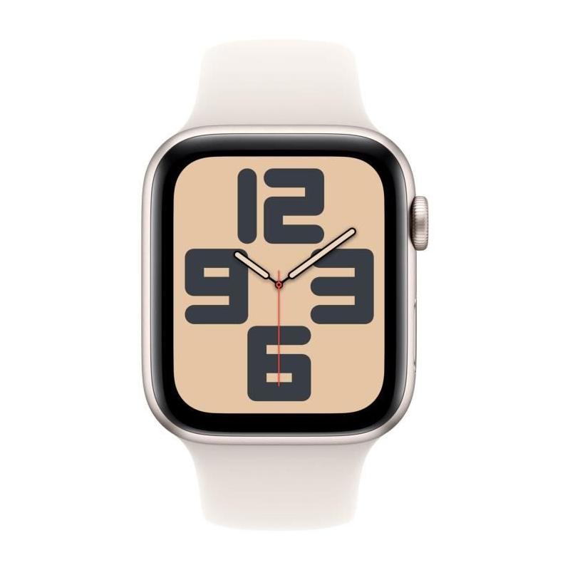 Apple Watch SE GPS + Cellular 44mm Starlight Aluminium - Sport Band M/L