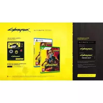 Cyberpunk 2077: Ultimate Edition - Jeu Xbox Series X | 17x14x2 cm