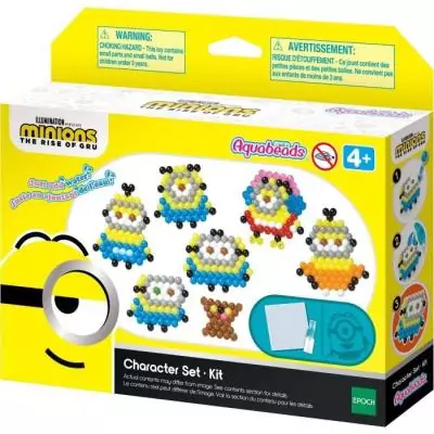 Kit de perles Les Minions 2 - Aquabeads - Crée tes Minions en perles
