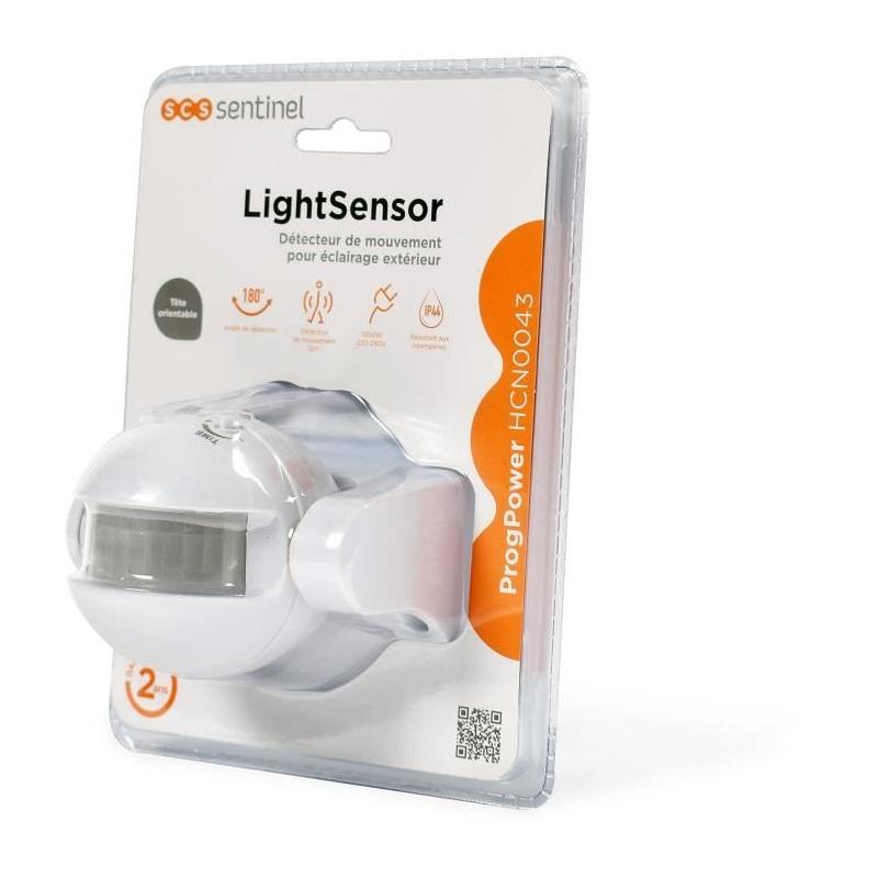 Détecteur de mouvement extérieur SCS SENTINEL LightSensor blanc 