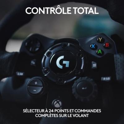 Volant de course et pédales G923 - Logitech G - Xbox/PC - Compact & performant