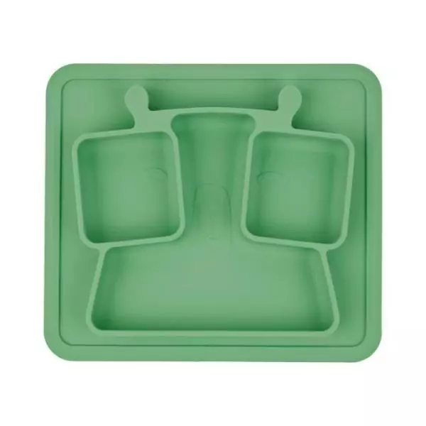 Badabulle Assiette a compartiments antidérapante, 4m+