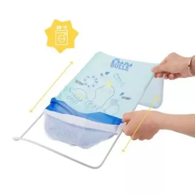 Badabulle Hamac de bain ergonomique pour bébé 0-6 mois Badabulle Hamac de bain ergonomique pour bébé 0-6 mois