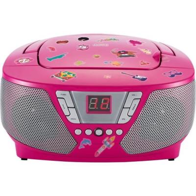 Lecteur CD Portable Rose avec Stickers - BIGBEN INTERACTIVE - CD60RSSTICK