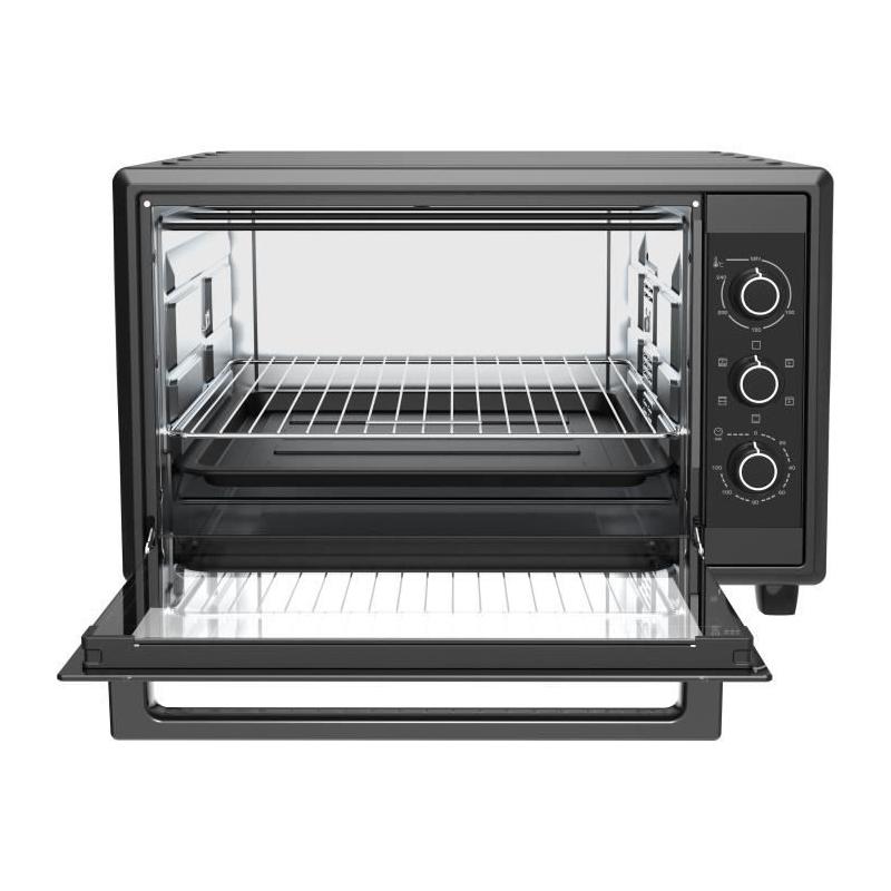 Four multifonction 55L 2200W avec tournebroche noir - FC55MUBSL