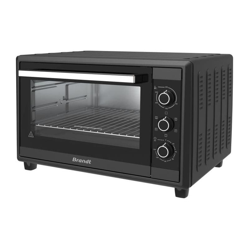 Four multifonction 55L 2200W avec tournebroche noir - FC55MUBSL