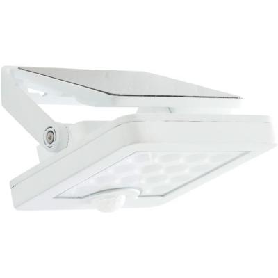 Applique extérieure BRILLIANT LUTON LED solaire - Détection mouvement - 4 W Blanc