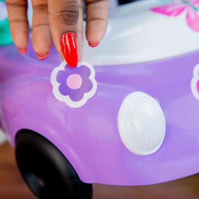 BRIGHT STARTS Trotteur 3 en 1 Violet: Petit bolide évolutif
