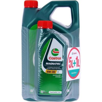 Huile Moteur CASTROL MAGNATEC 5W-30 C2 5L+1L - Performances exceptionnelles