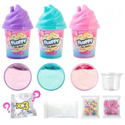Découvre le Lot de 3 Slime Fluffy parfumés - Nouvelle texture !
