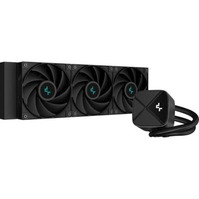 Refroidissement AIO DEEPCOOL LS720S Zero Dark - 3x120mm - Noir