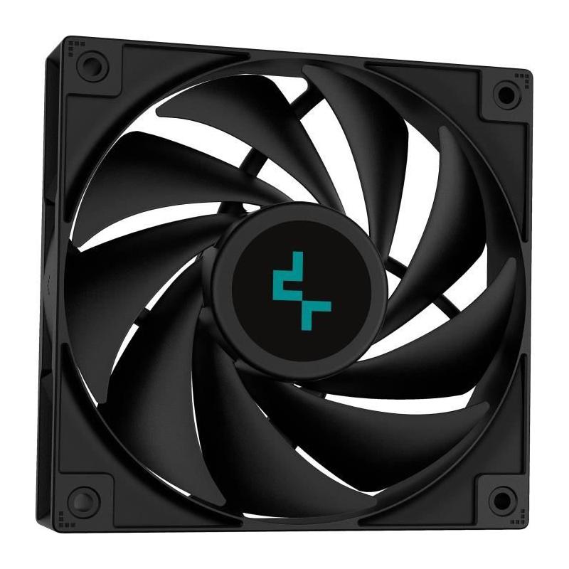 Refroidissement AIO DEEPCOOL LS720S Zero Dark - 3x120mm - Noir