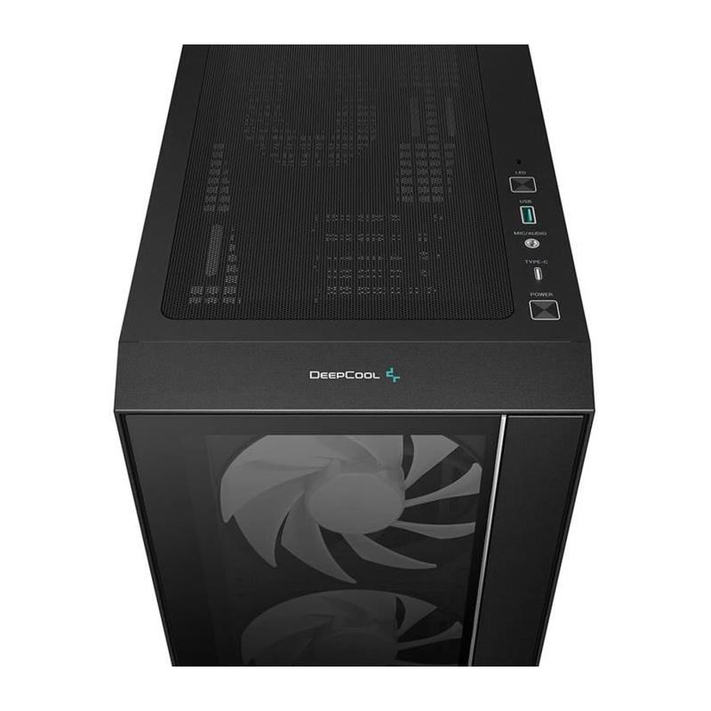 Boîtier PC DEEPCOOL MATREXX 55 V4 C - Moyen tour ARGB - Noir