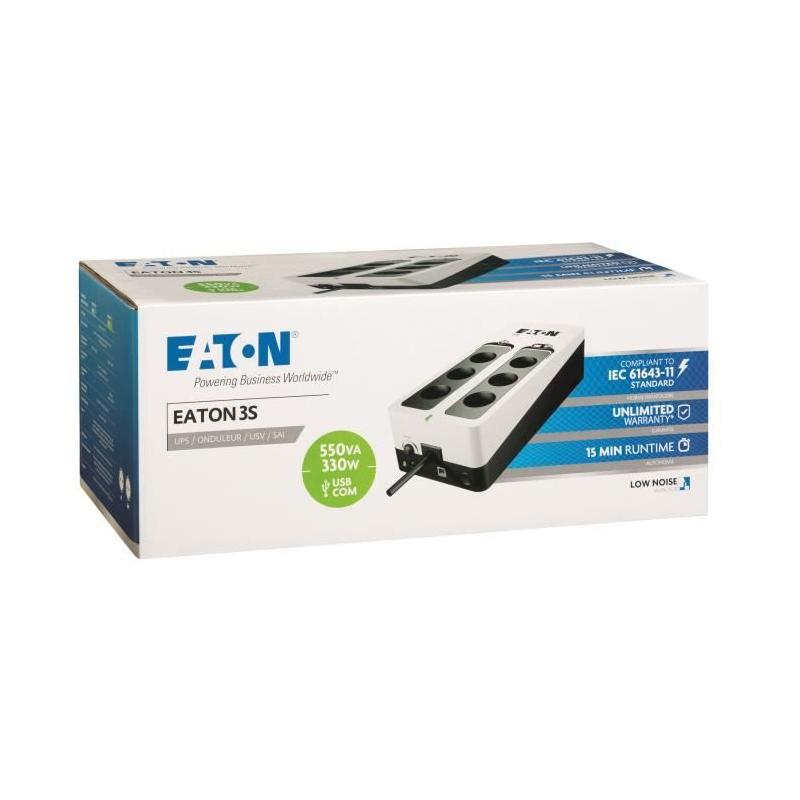 Onduleur Eaton ONDULEUR 3S550F - Compact et Performant