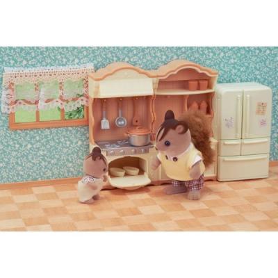 Figurines miniatures - SYLVANIAN FAMILIES - Cuisine équipée - 5341