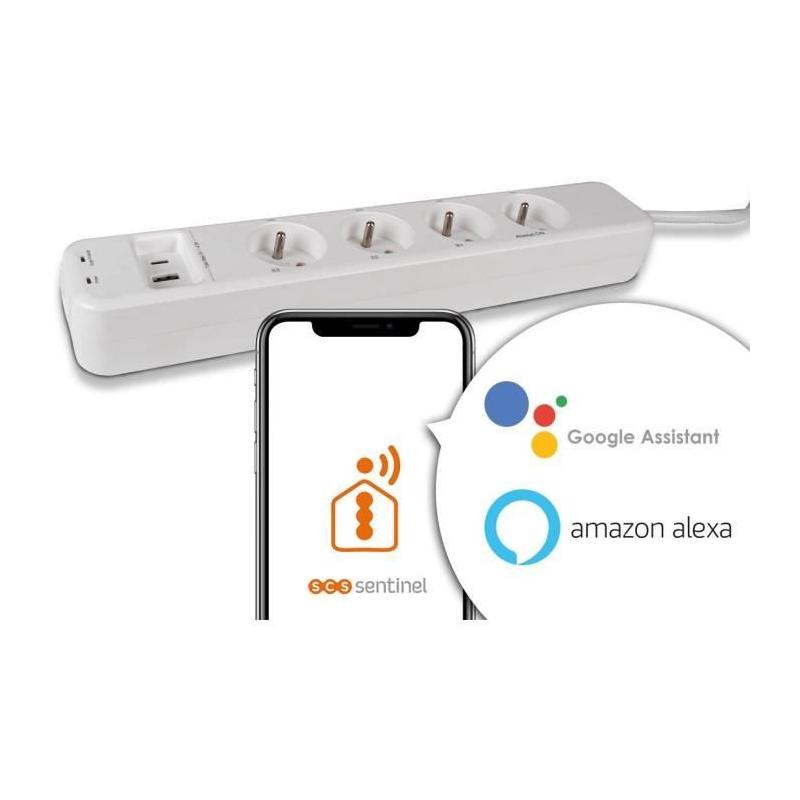 Multiprise connectée intelligente - SmartPlug Strip - SCS SENTINEL