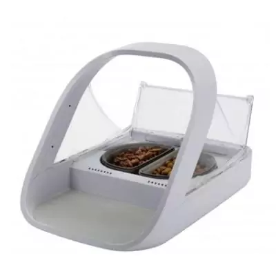 SUREFEED Distributeur de nourriture intelligent - Blanc (27x39x27 cm)