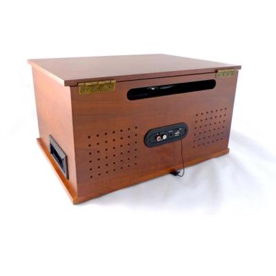 Chaîne Hi-fi Rétro Bluetooth - Vinyles, CD, K7, Radio FM