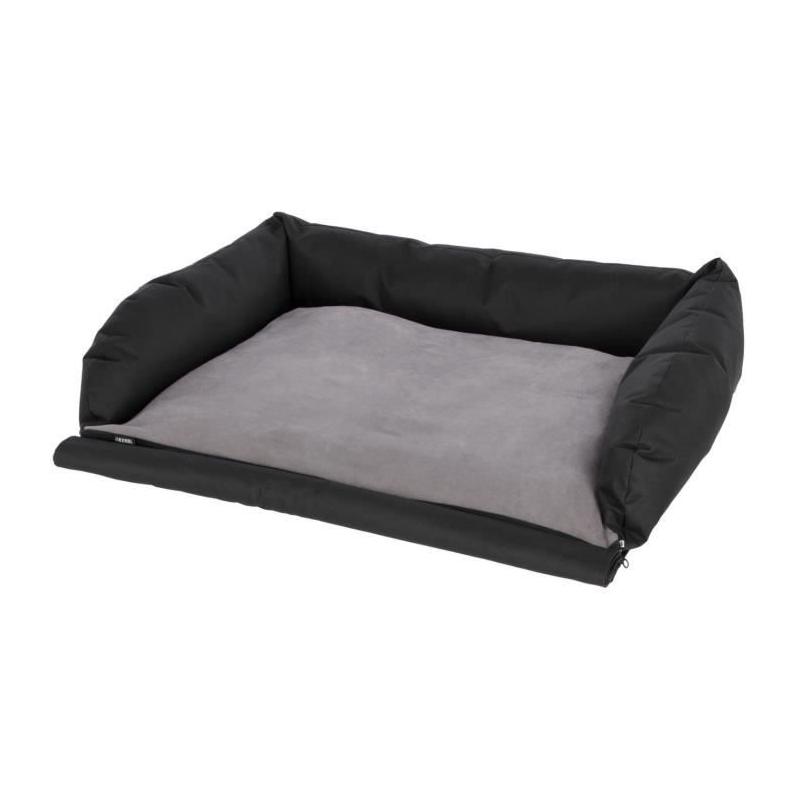 Coussin pour coffre KERBL 80583 - Gris/noir - 80x60cm