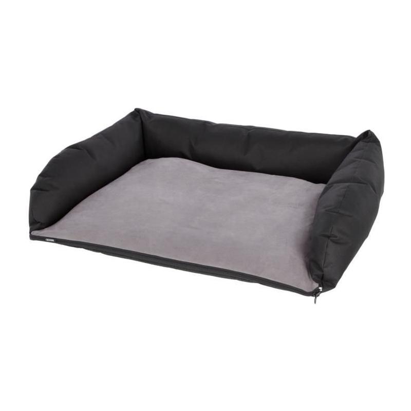 Coussin pour coffre KERBL 80583 - Gris/noir - 80x60cm