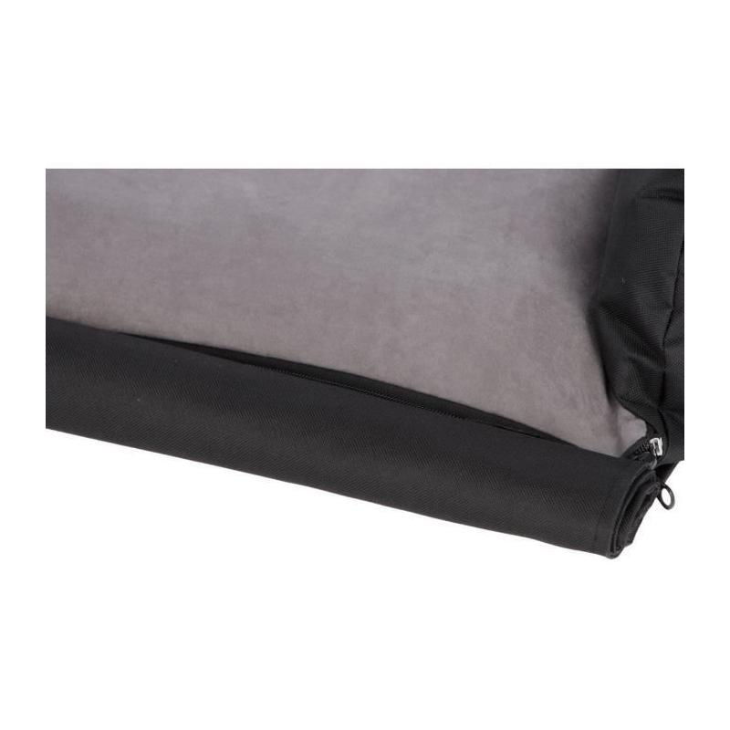 Coussin pour coffre KERBL 80583 - Gris/noir - 80x60cm