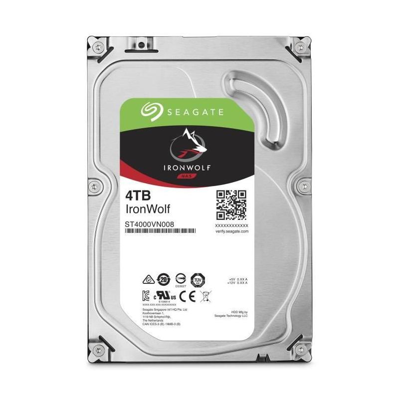 Disque dur interne Seagate IronWolf 4To - Performances optimales
