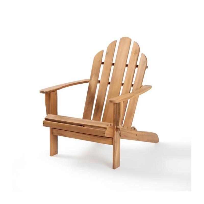Fauteuil de jardin pliable en bois d'Acacia FSC - Compact et élégant