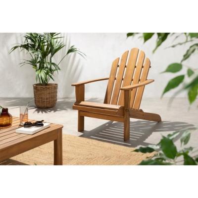 Fauteuil de jardin pliable en bois d'Acacia FSC - Compact et élégant