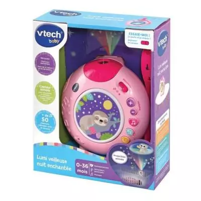 Veilleuse VTECH BABY - Nuit Enchantée Rose