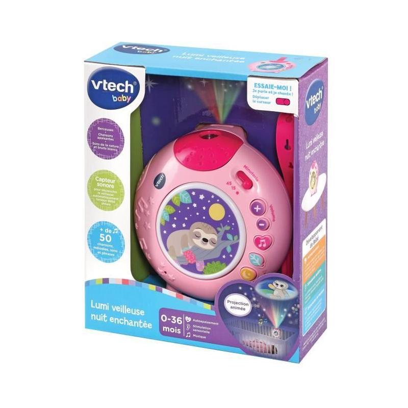 Veilleuse VTECH BABY - Nuit Enchantée Rose