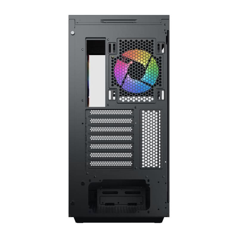 Boîtier PC XIGMATEK META: Moyen tour E-ATX Verre trempé ARGB Noir