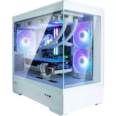 Boitier PC ZALMAN P30 Blanc - Mini tour Micro-ATX LED A-RGB