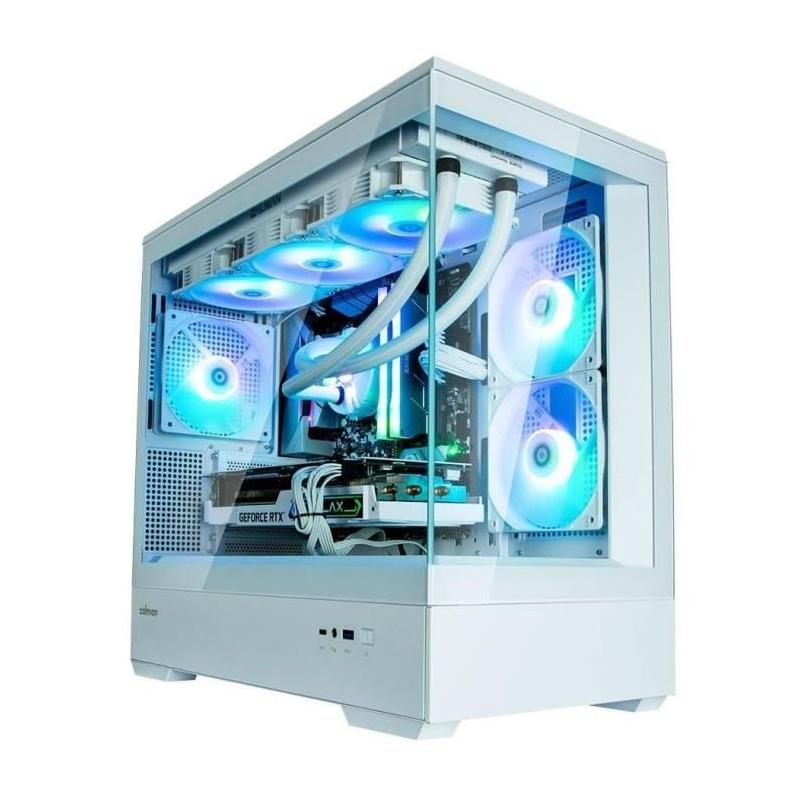 Boitier PC ZALMAN P30 Blanc - Mini tour Micro-ATX LED A-RGB
