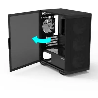 Boitier PC ZALMAN M4 ARGB (Noir) - Moyen tour M-ATX