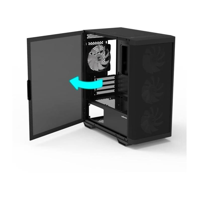 Boitier PC ZALMAN M4 ARGB (Noir) - Moyen tour M-ATX