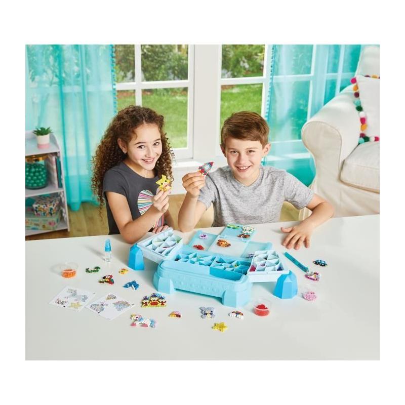 Jouet AQUABEADS - Atelier de création - Perles multicolores/Bleu
