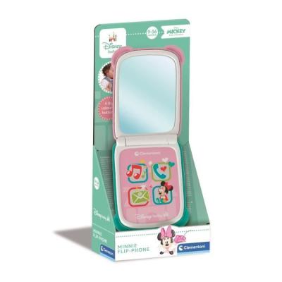Jouet interactif - Téléphone à clapet Minnie - CLEMENTONI