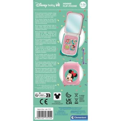 Jouet interactif - Téléphone à clapet Minnie - CLEMENTONI