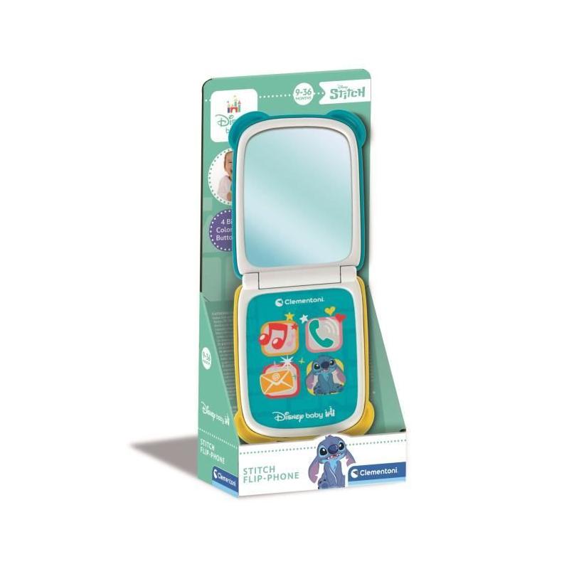 CLEMENTONI - Flip Phone Stitch - Jeu d'éveil amusant
