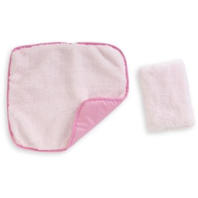 Accessoires poupons COROLLE - Couffin Peluche Rose - 36/42cm