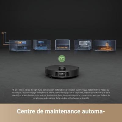 Aspirateur Robot DREAME X40 8 en 1 - Navigation Intelligente