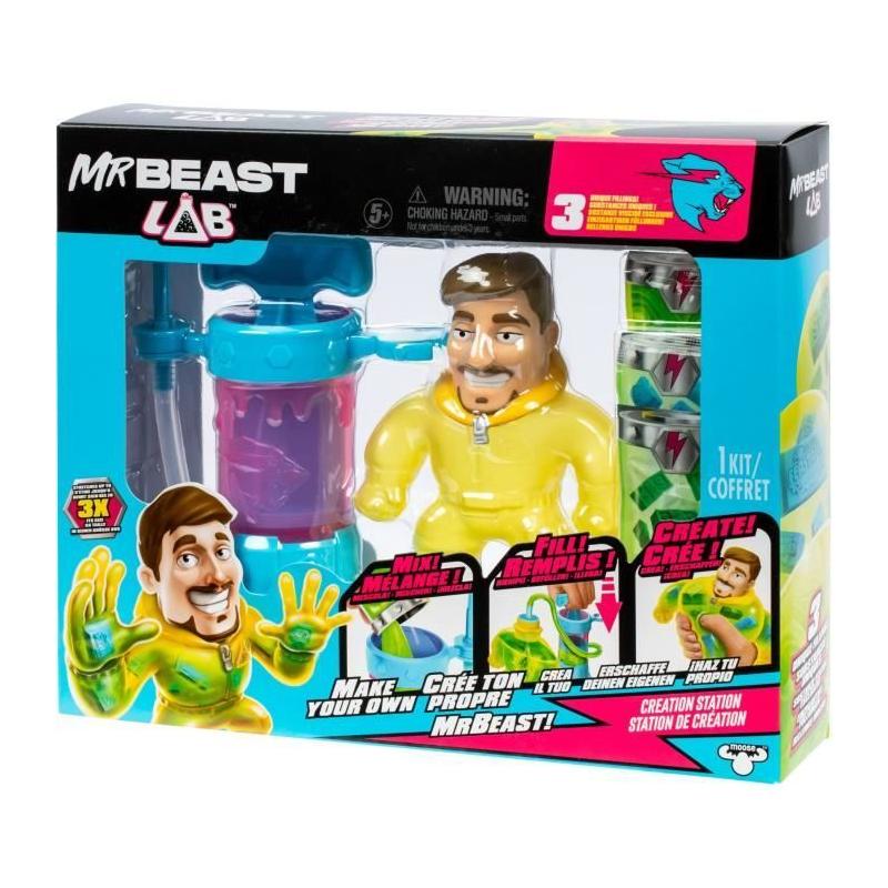 Kit de création - MRBEAST LAB - Heroes of Goo Jit Zu - Pompe incluse