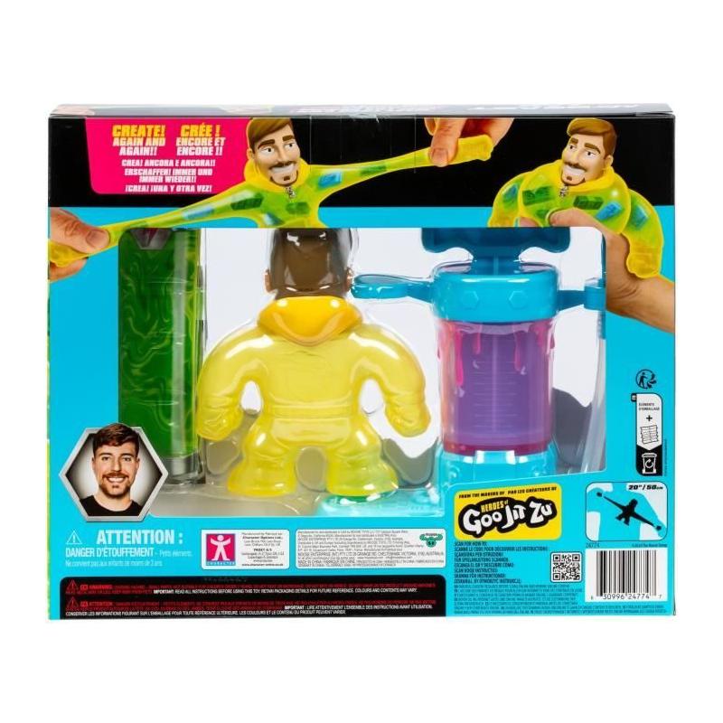 Kit de création - MRBEAST LAB - Heroes of Goo Jit Zu - Pompe incluse