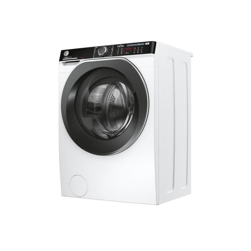 Lave-linge Hoover HWP 610AMBC/1-S: 10kg, Induction, Vapeur - Blanc