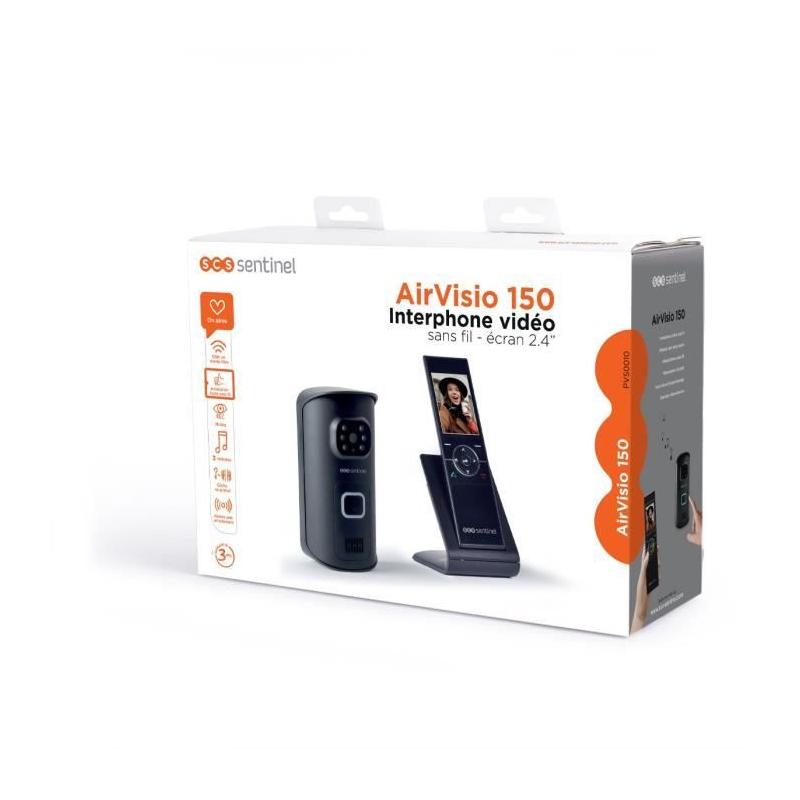 Interphone vidéo sans fil AirVisio 150 - Garantie 3 ans