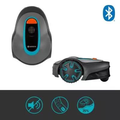 Tondeuse robot GARDENA SILENO Minimo 500 - Connectée Bluetooth
