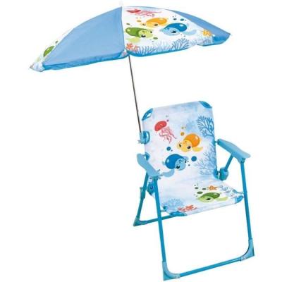 Maison de jeux FUN HOUSE - Chaise Tortue avec parasol pour enfant