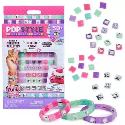 Fais briller tes créations avec le kit SPIN MASTER COOL MAKER - POP STYLE PACK STRASS ET PAILLETTES